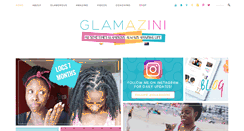 Desktop Screenshot of glamazini.com